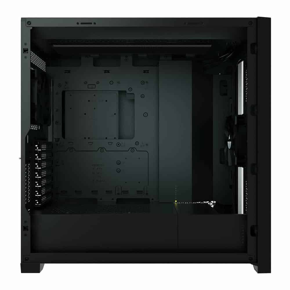 (image for) Corsair 5000D Airflow Black Chassis + Corsair RM1000x Black PSU Bundle